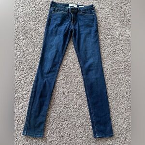 Preloved Hollister Dark Blue Skinny Jeans